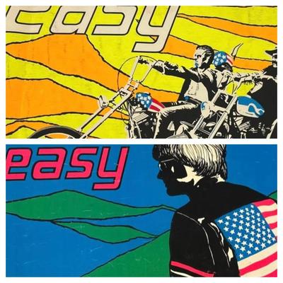 Black light posters easy rider