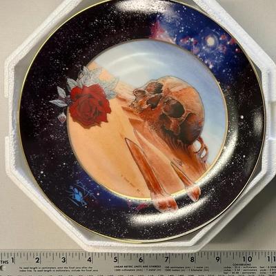 Grateful dead collector plate europe 81 stanley mouse