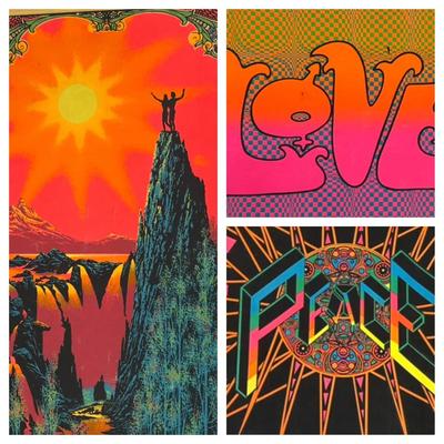 Black light posters general