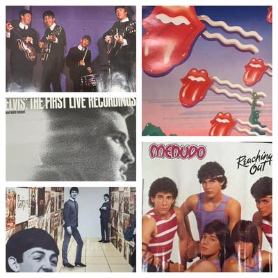Beatles elvis, rolling stones & menudo posters
