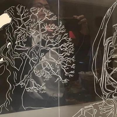 “Reconstructing Jane” Ltd Ed Lithograph 03/20 1998 | Signed and Framed