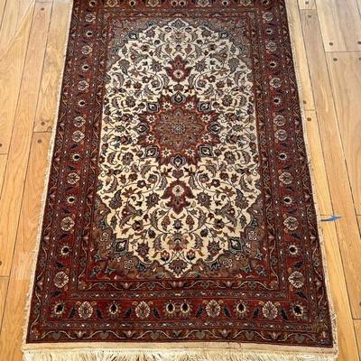 Persian Hand Knotted Wool Area Rug 3x5Ft