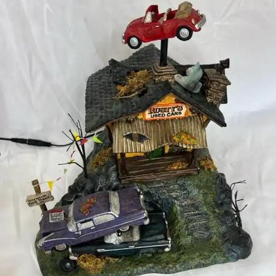 Department 56 Halloween Train Station + Train