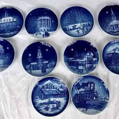 Bing & Grondahl Christmas Plate Collection