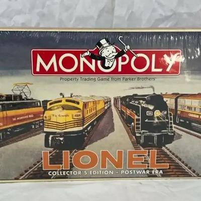 Vintage Lionel Monopoly Game New in Packaging 