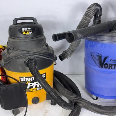 Shop-Vac 12 Gallon Vacuum + DustRIGHT Vortex Collection System 