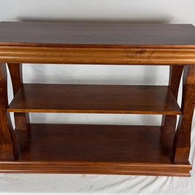 Amish Made Console Table with Secret Drawer