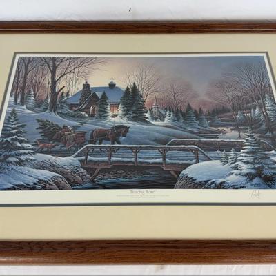 “Heading Home” by Terry Redlin - Signed Print 