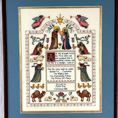 Christmas Needlepoint