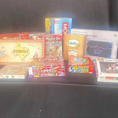 Collection Of Board games And Puzzles Please View All Photos To See All Included