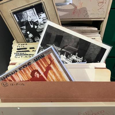 Categorized Collection of Old Photographs/Memorabilia #2 (Patriotic, Pets, Railroad, Etc.)