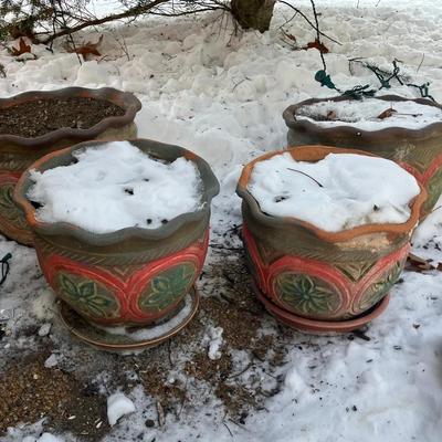 4 Outdoor Planters (#6)