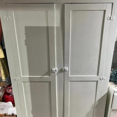 White Wardrobe Cabinet 