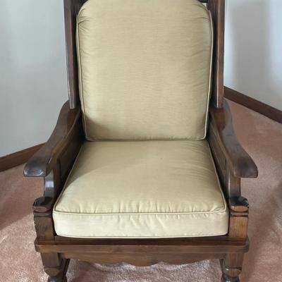 Solid Wood Armchair #2