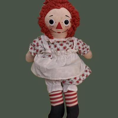 Sale Photo Thumbnail #2: 15" Knickerbocker Raggedy Ann
