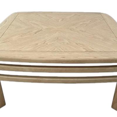 Blonde Wooden Coffee Table 