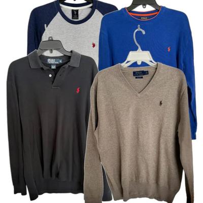 Men’s Polo Ralph Lauren Long Sleeve Shirts (Size L)