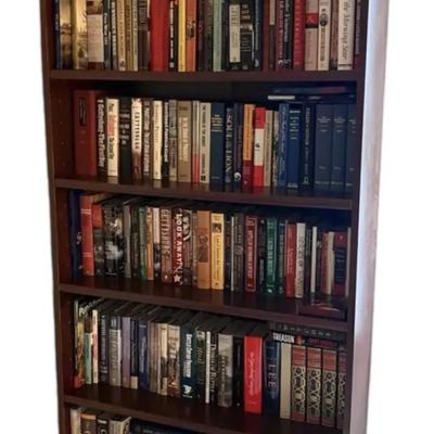 Wooden 5-Tier Bookcase (Books Optional - Winners Choice!)