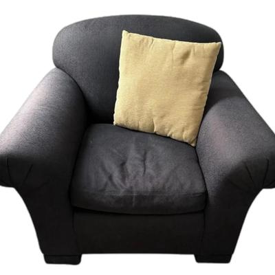 Black Side Chair By Henredon