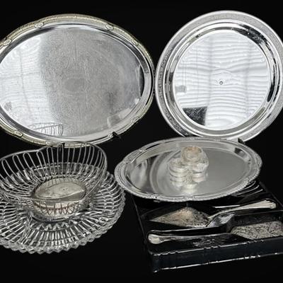 International Silver Company Serving Set  And More Serving Ware 