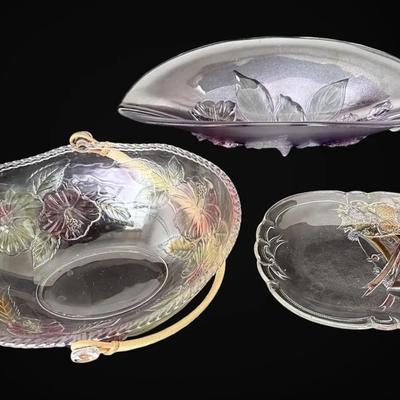 Mikasa Bell Plate, Aden’s Glass Fruit Bowl, & More 