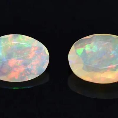 0.8 CTW Natural Unheated Oval Fire Opals