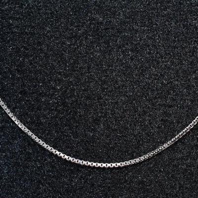 Sterling Silver Box Chain Necklace