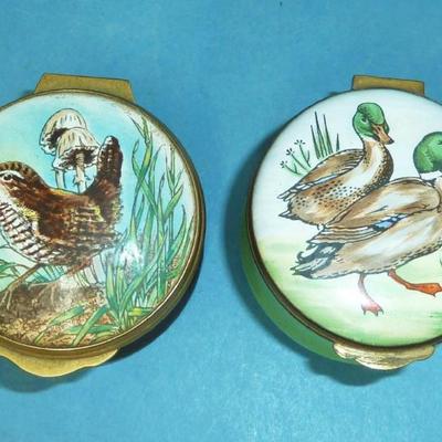 Sale Photo Thumbnail #17: pair English enameled Crummies