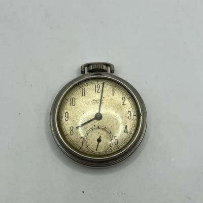 Vintage Westclox Pocket Ben Mechanical Wind-Up Pocket Watch