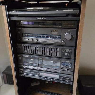Sale Photo Thumbnail #11: Vintage 1980s technics stereo rack systems