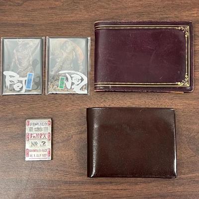 Assortment of Men's Accessories and Magnets