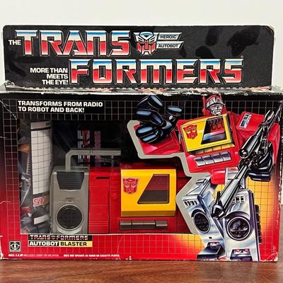 Hasbro Transformers G1 Autobot Blaster Action Figure