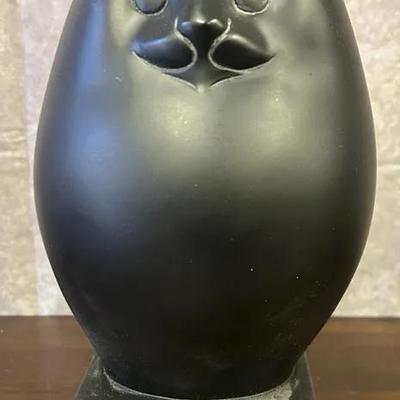R. H. Recchia Cast Resin Museum of Fine Arts, Boston Replica Fat Cat Sculpture