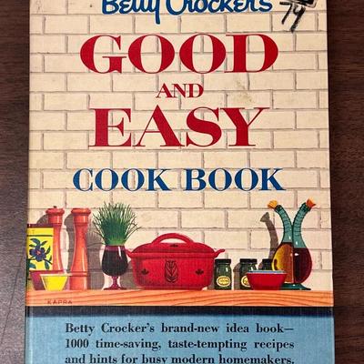 First Edition 1954 Betty Crocker’s Good And Easy Cook Book