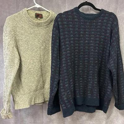 Pair of Two Vintage Heavy Sweaters 