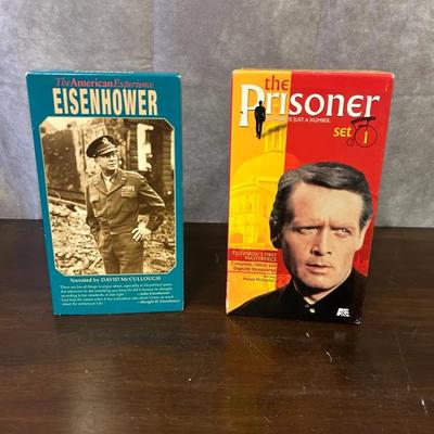 The American Experience Eisenhower & The Prisoner 3 Vol Set VHS Cassette Tapes