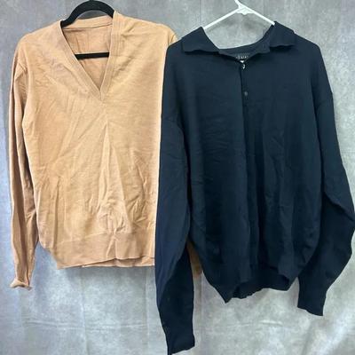 Pair of Two Vintage Wool Sweaters 