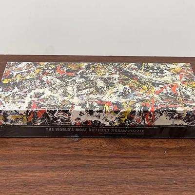 Sealed, Jackson Pollock Jigsaw Puzzle By Springbok Editions