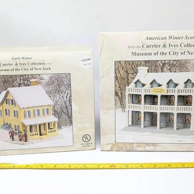 Currier & Ives - Winter Scene - Museum Of The City Of New York