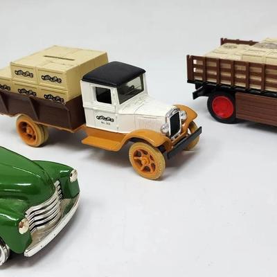 Model Cars - Coin Banks - Ertl Brand Trucks