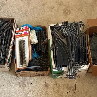 Mystery! Large Lot of Model Train Tracks - Variety of Gauges
