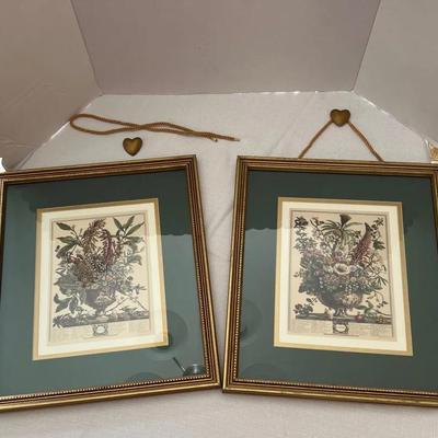 Flowers Of The Month Prints