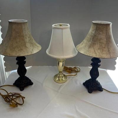 Trio Of Accent Lamps
