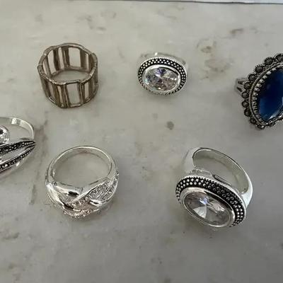 Costume Rings (6) 