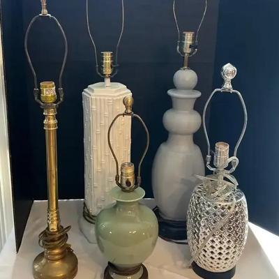 5 Table Lamps