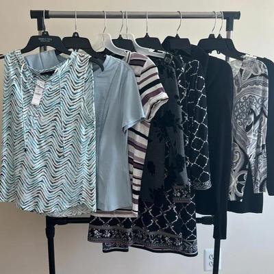 Collection Of White House/Black Market Tops (9)