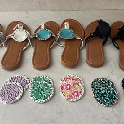 Women’s Lily York Sandals With Interchangeable Discs - Size 6