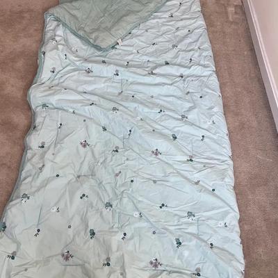 Embroidered Fiber Filled Comforter (King)