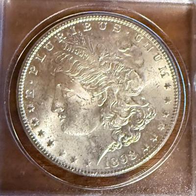 
1898 O Morgan Silver Dollar Coin Uncirculated