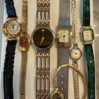 Assorted Vintage Watches - Seiko, Timex, Appear, Bulova, Elgin
